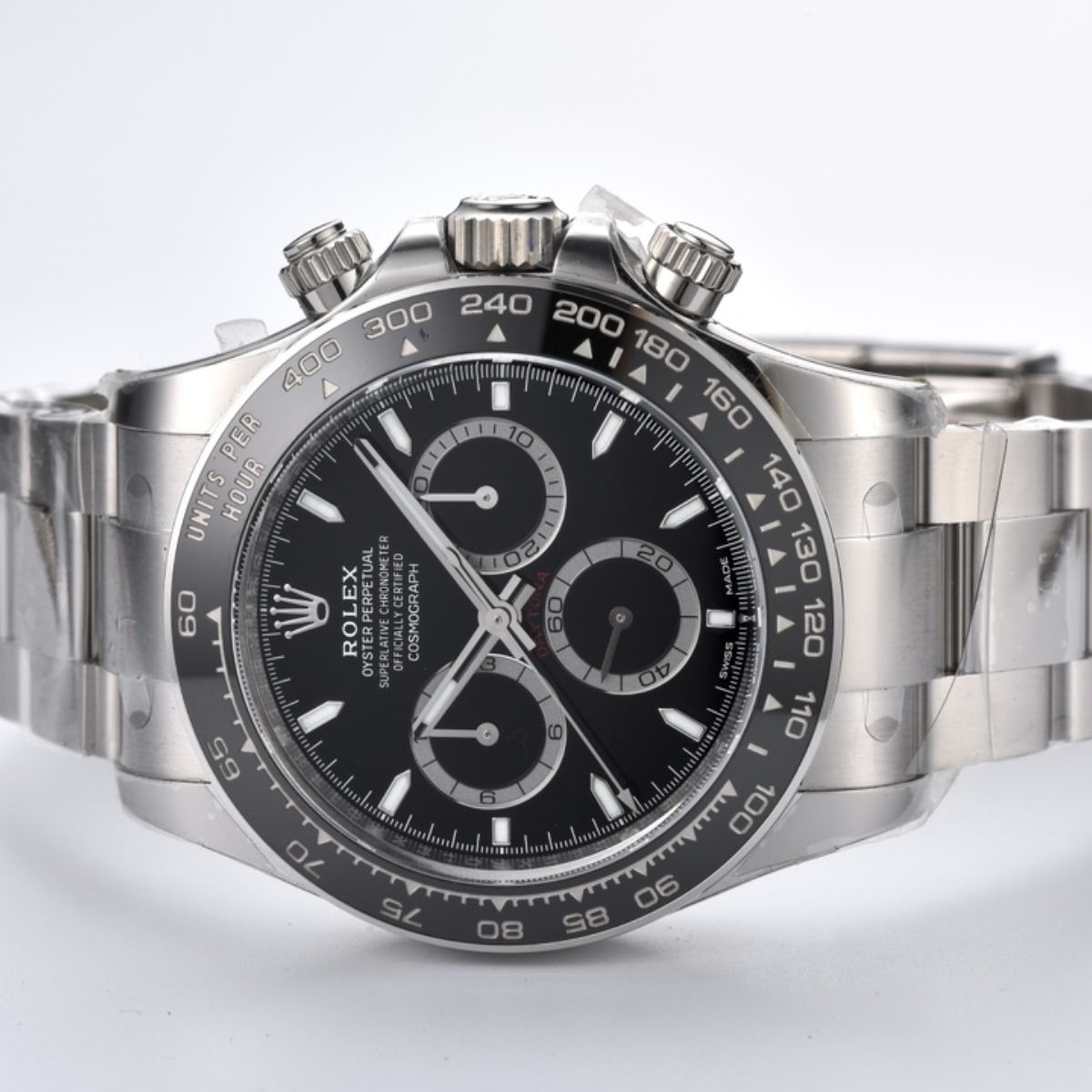 [Super Clone] Regency Racing Chronograph 40 mm Timelesssteel Ceramic Bezel Panda Dial 126500LN 7851