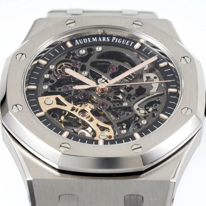 Prestige Atelier Octagon Sport Double Balance Wheel Openworked 41mm Skeleton Dial Stainless Steel 4218