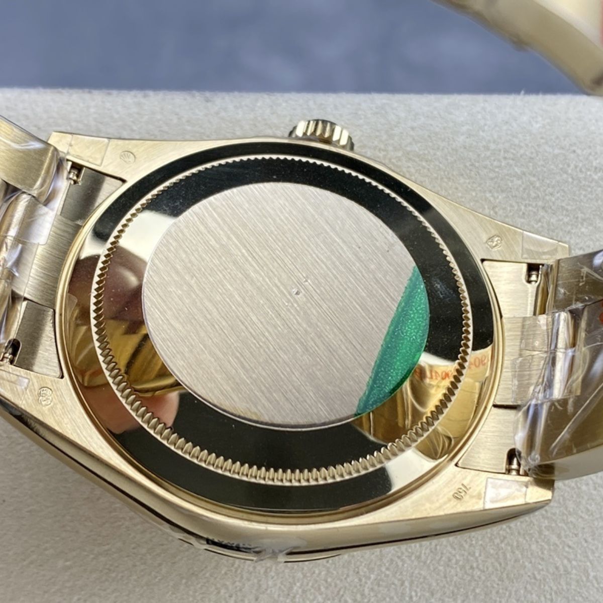 [Super Clone] Regency Dual Time 42 mm Timeless Fluted Bezel Champagne colour Dial 336938 3654