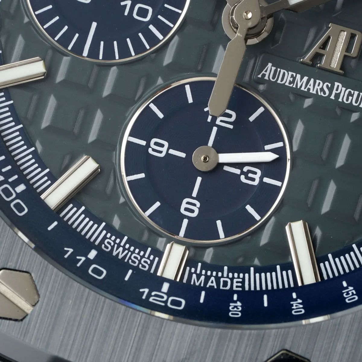 Prestige Atelier Coastal Sport Chronograph 44mm Grey Blue Dial Stainless Steel 3630