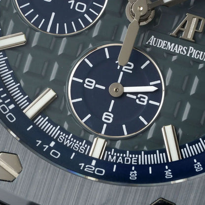 Prestige Atelier Coastal Sport Chronograph 44mm Grey Blue Dial Stainless Steel 3630