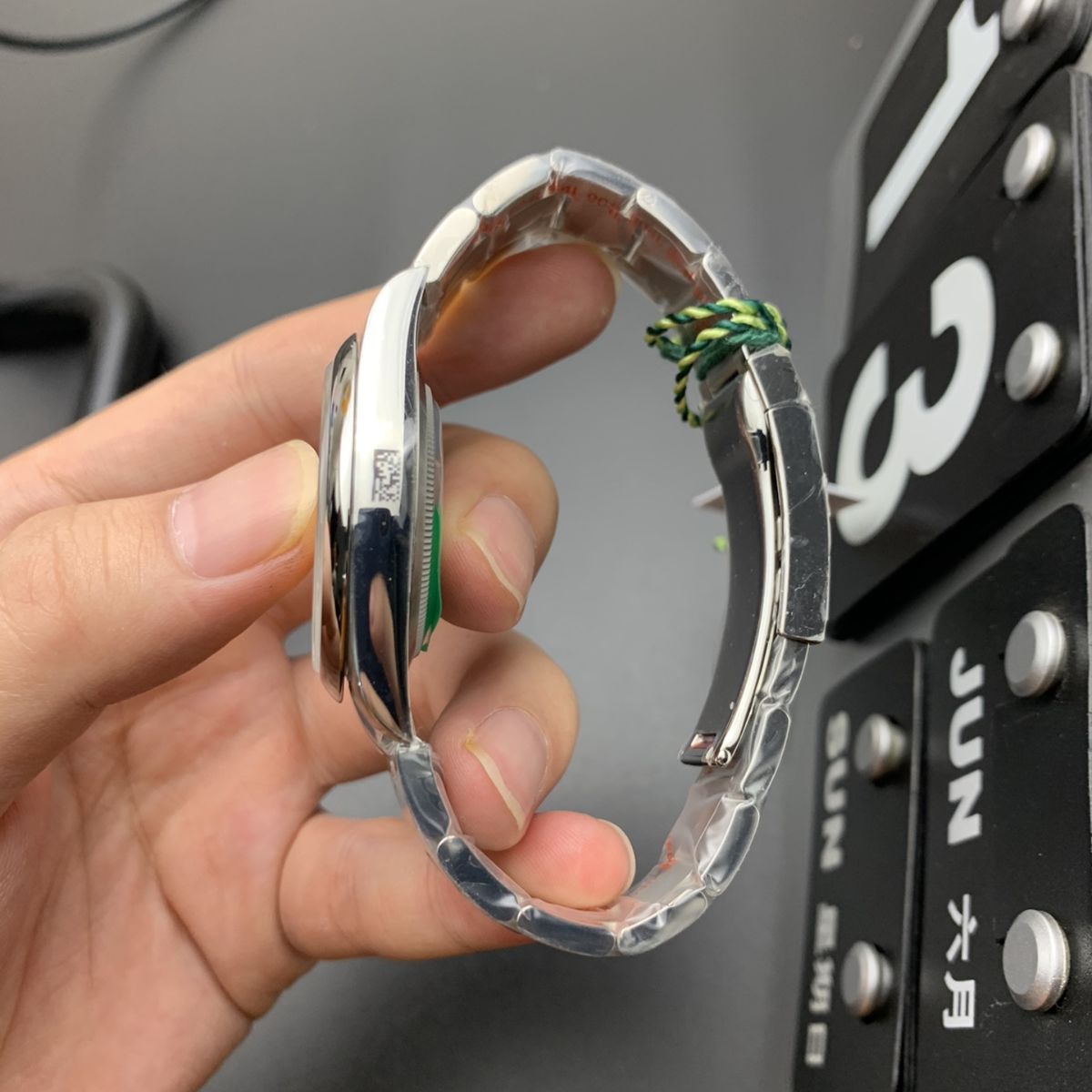 Regency Timeless Perpetual 41 mm Timeless Trapeze Bezel Yellow Dial 9577