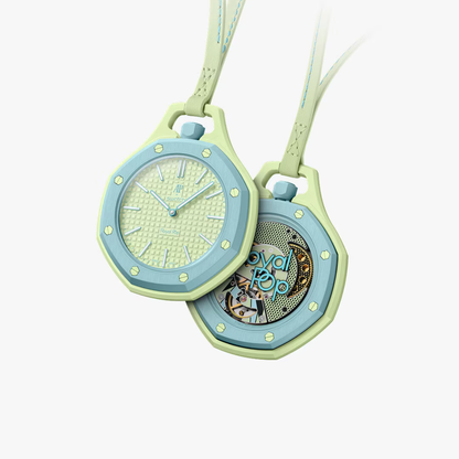 Swiss Pop Art Blaue Acht Ceramic Watch 9487