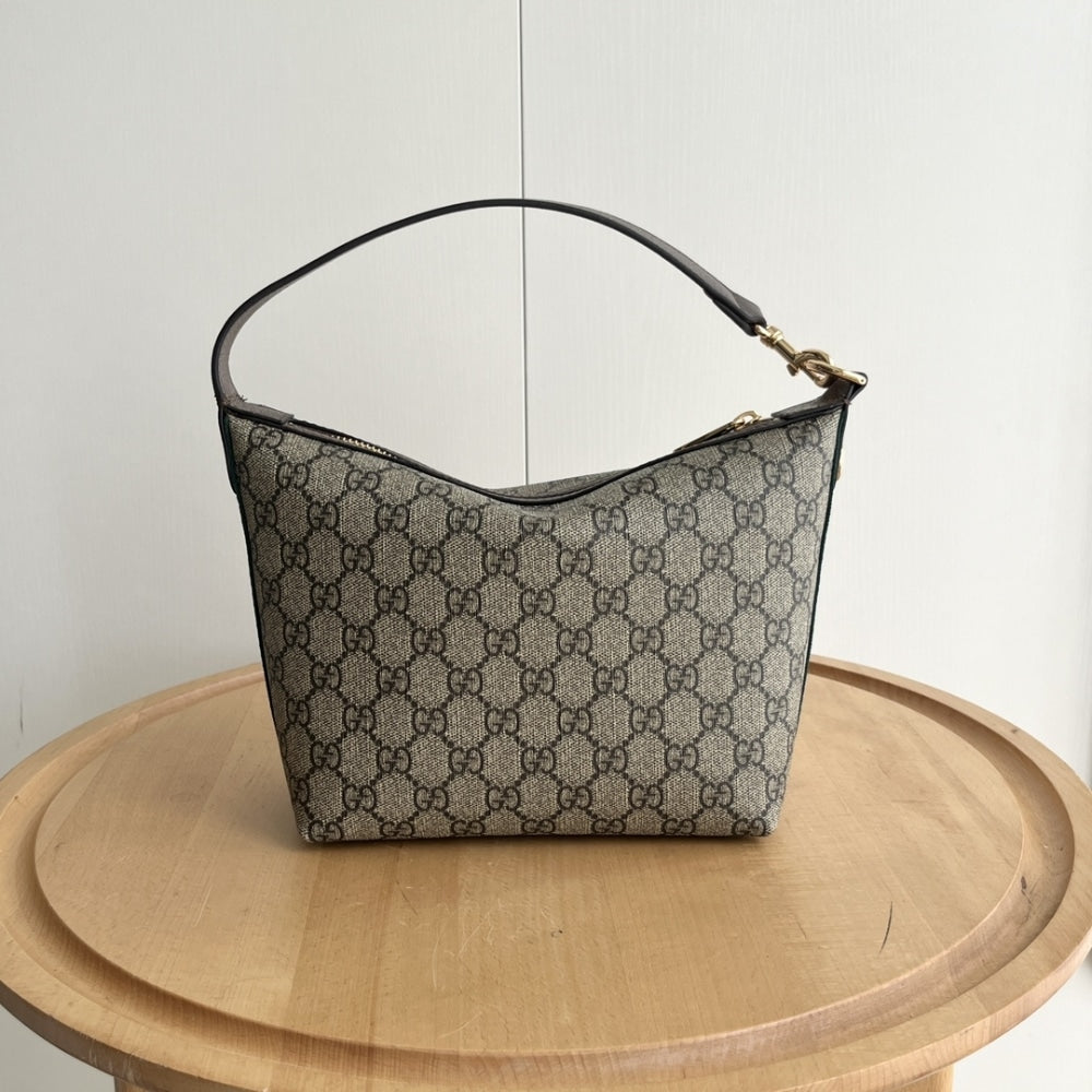 Ophidia Mini GG Supreme Canvas Shoulder Bag Beige Ebony 20Cm 795170 96IWG 8745 OPHIDIA Bag