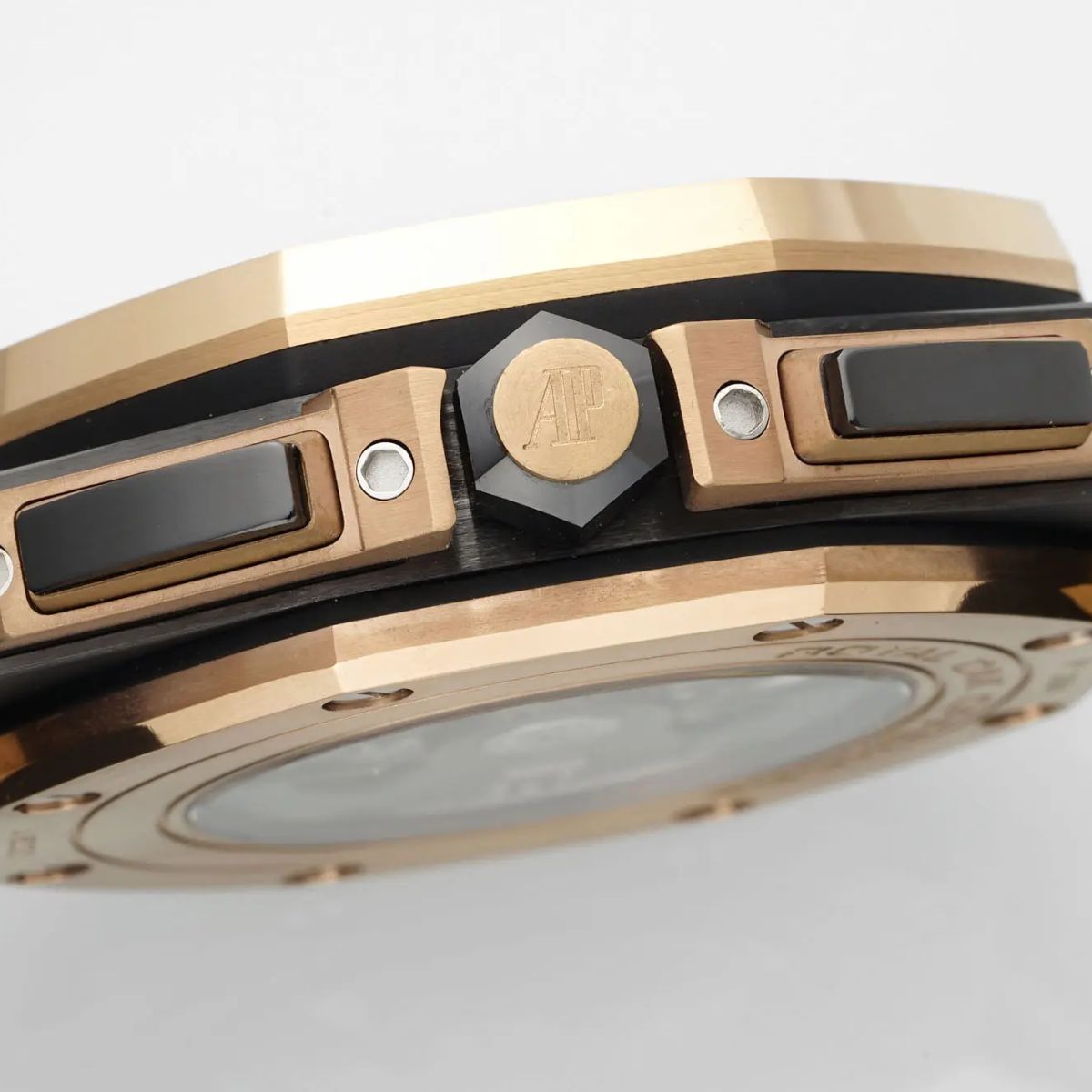 Prestige Atelier Coastal Sport Chronograph 44mm Grey Dial Rose Gold Black Ceramic 5187