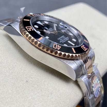 [Super Clone] Regency Diver Date 41 mm Timeless Black ceramic Bezel Bright black Dial 2929