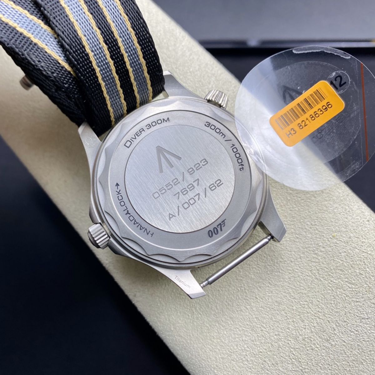 Celestial Seafarer Diver 300M 007 Edition 42mm Titanium On Nato Strap Brown Dial 7467