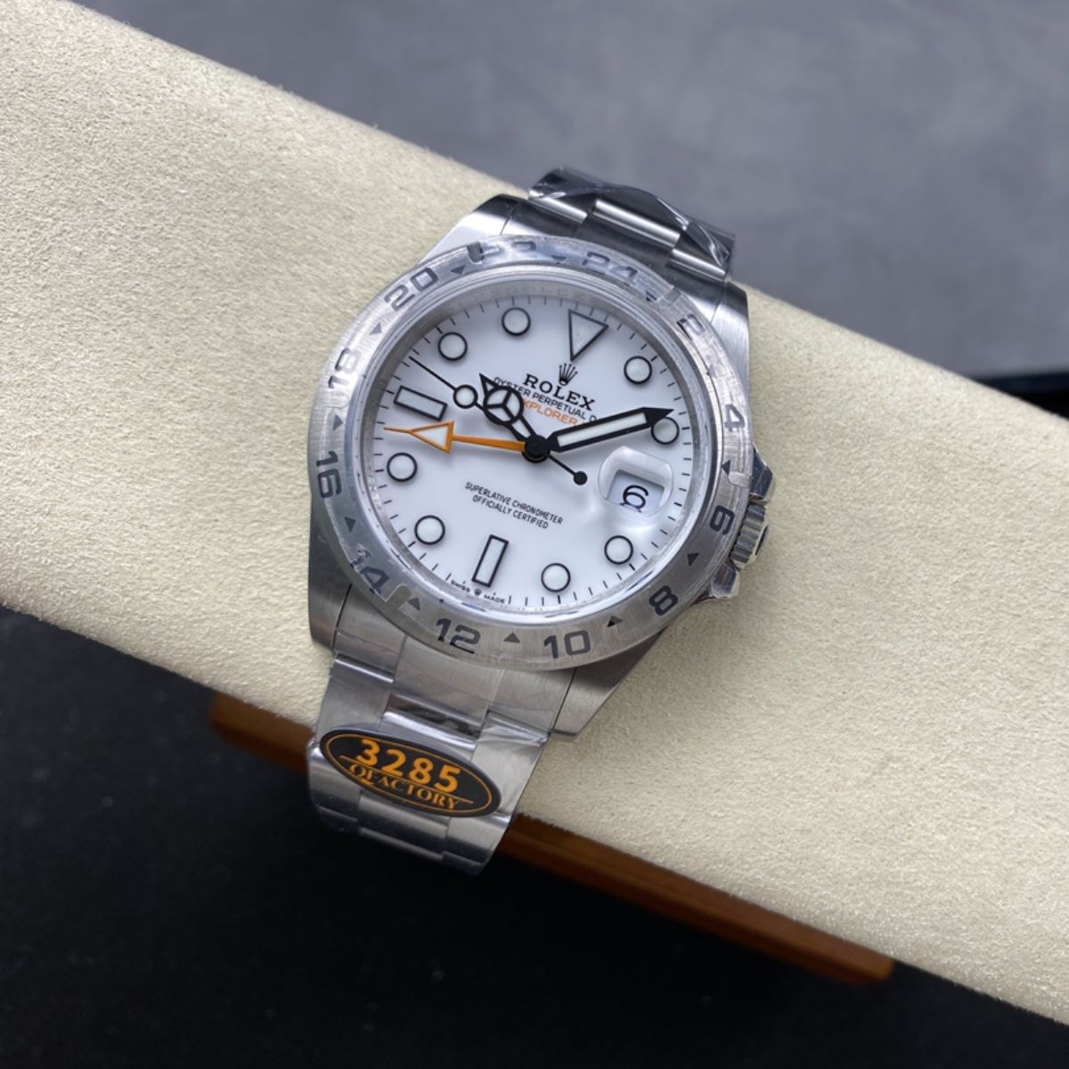 [Super Clone] Regency Adventurer II 42 mm Timeless Silver Bezel White Dial 226570 7512