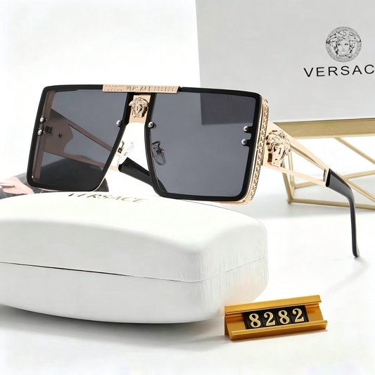 2026 High-End Leisure Travel Versatile Square Sunglasses Style 8282