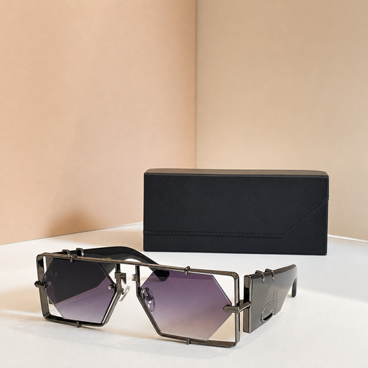 Gold Frame Blue