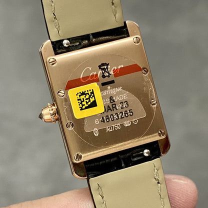 Parisian Rectangular Essential watch 29.5 x 22 mm 7648