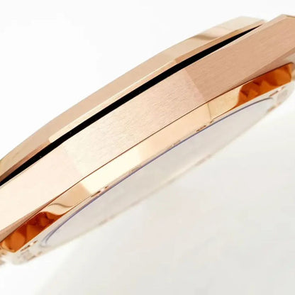 Prestige Atelier Octagon Sport 39mm White Dial Rose Gold 4858
