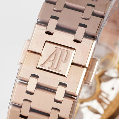 Prestige Atelier Octagon Sport 41mm Black Dial Rose Gold 4919