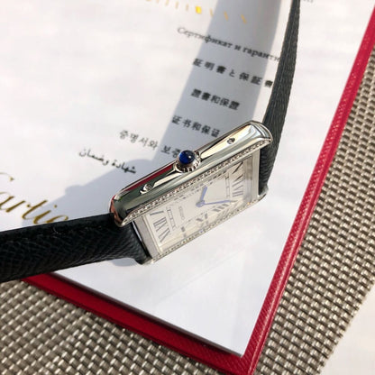 Parisian Rectangular Essential watch 33 x 27 mm 5615
