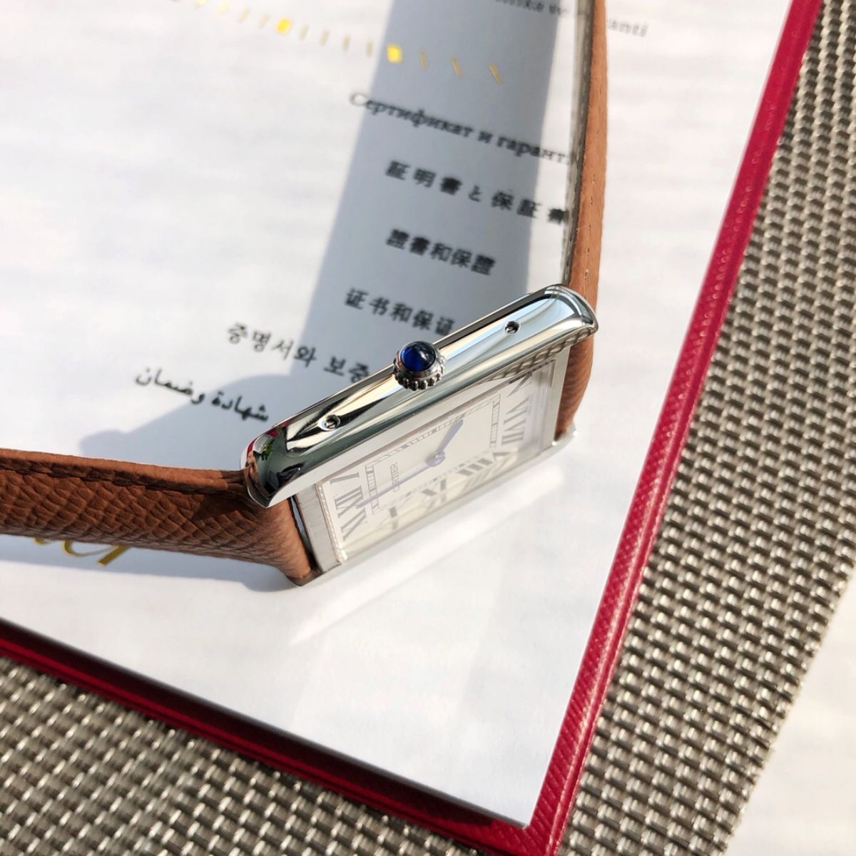 Parisian Rectangular Essential watch 33 x 27 mm 3780