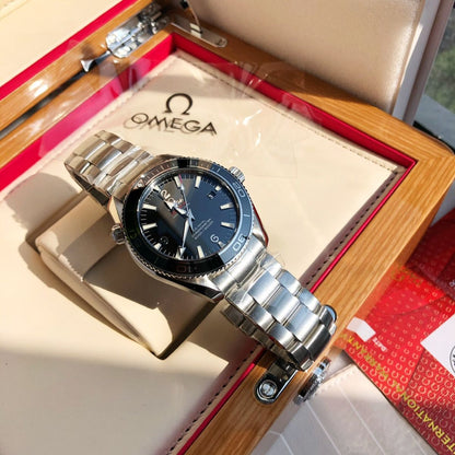 Celestial Ocean Diver 600M 42mm Steel On Steel Black Dial 4007