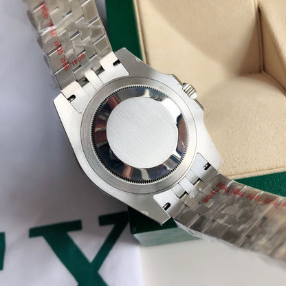 [Super Clone] Regency Traveller Traveller 40 mm Five-Link Red and blue Bezel Black Dial 126710BLRO 8790