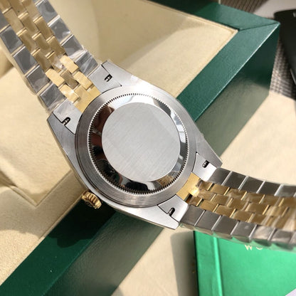 Regency Classic Date 41 mm Five-Link Fluted Bezel Bright black Dial 126333 4788