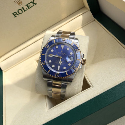 Regency Diver Date 41 mm Timeless Blue ceramic Bezel Bright blue Dial 126613LB 1214