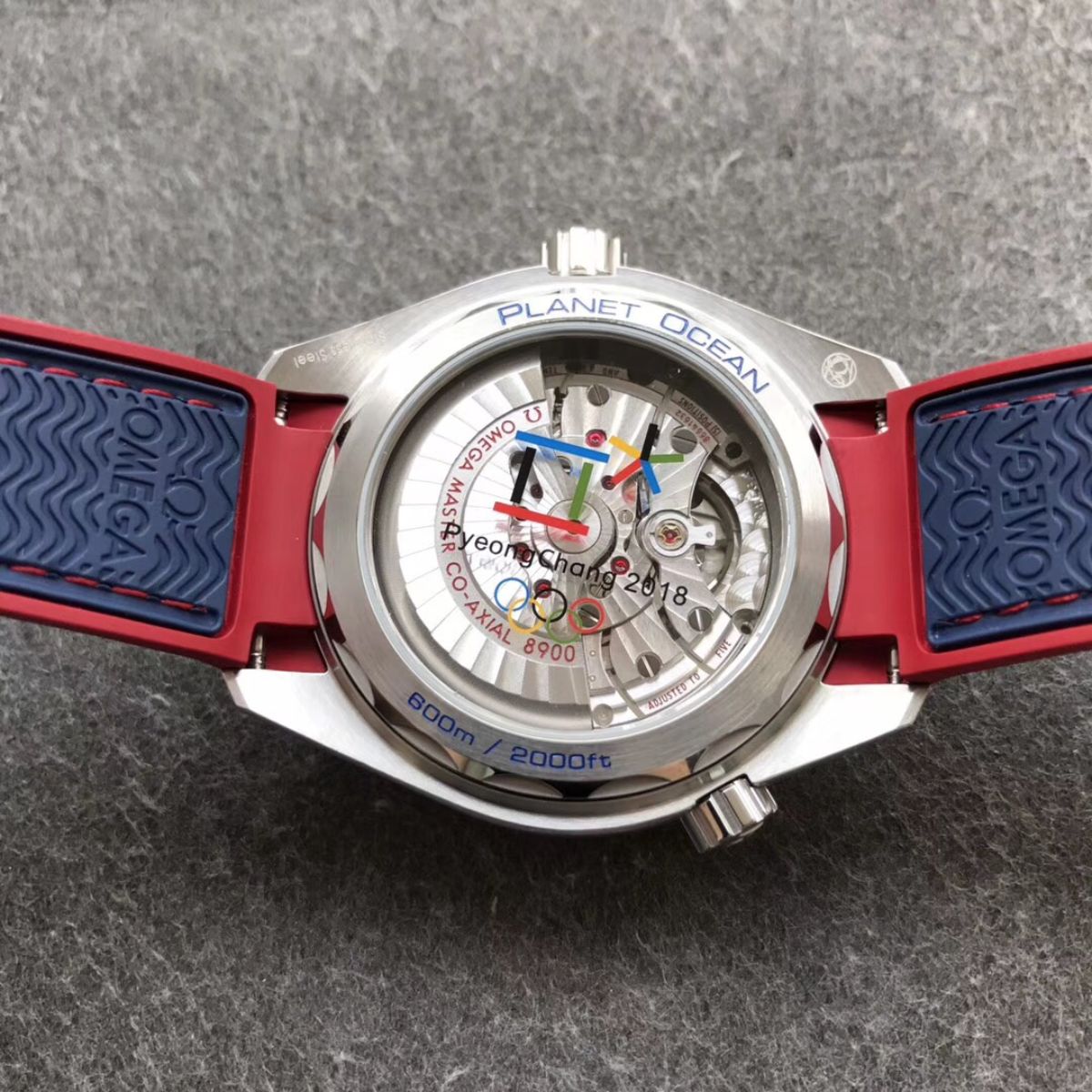 Celestial Ocean Diver 600M Limited 44mm Steel On NATO Strap Blue Dial 7306