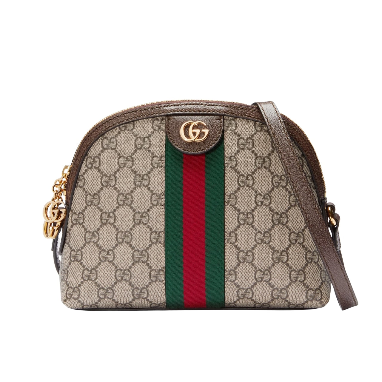 Ophidia Small GG Supreme Canvas Shoulder Bag Beige Ebony 23cm 499621 K05ng 8745 OPHIDIA Bag