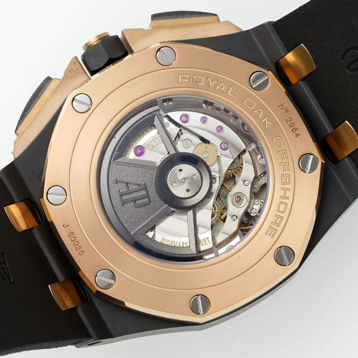 Prestige Atelier Coastal Sport Chronograph 44mm Grey Dial Rose Gold Black Ceramic 5187
