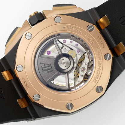 Prestige Atelier Coastal Sport Chronograph 44mm Grey Dial Rose Gold Black Ceramic 5187