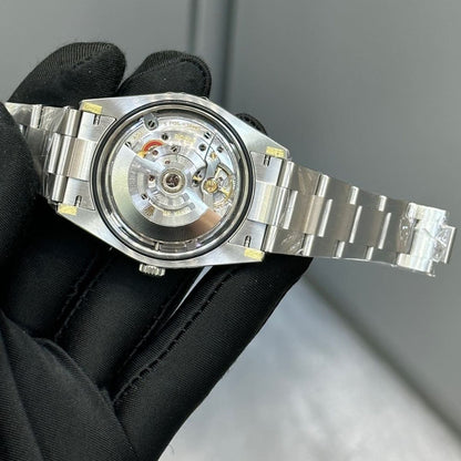 [Super Clone] Regency Timeless Perpetual 41 mm Timeless Trapeze Bezel Black Dial 134300 1316