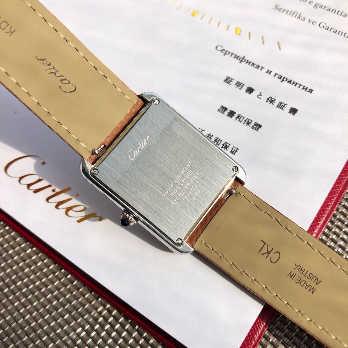Parisian Rectangular Essential watch 33 x 27 mm 3780