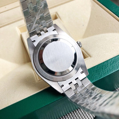 Regency Classic Date 41 mm Five-Link Fluted Bezel Bright blue Dial 126334 7483