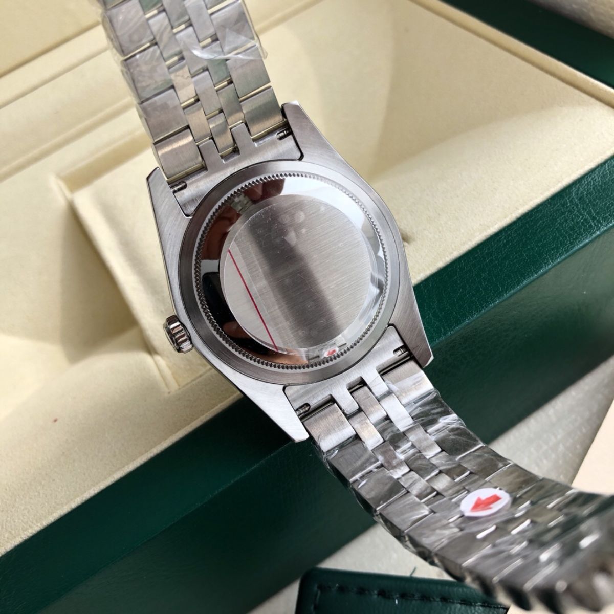 [Super Clone] Regency Classic Date 36 mm Five-Link Domed Bezel Bright black Dial 3570