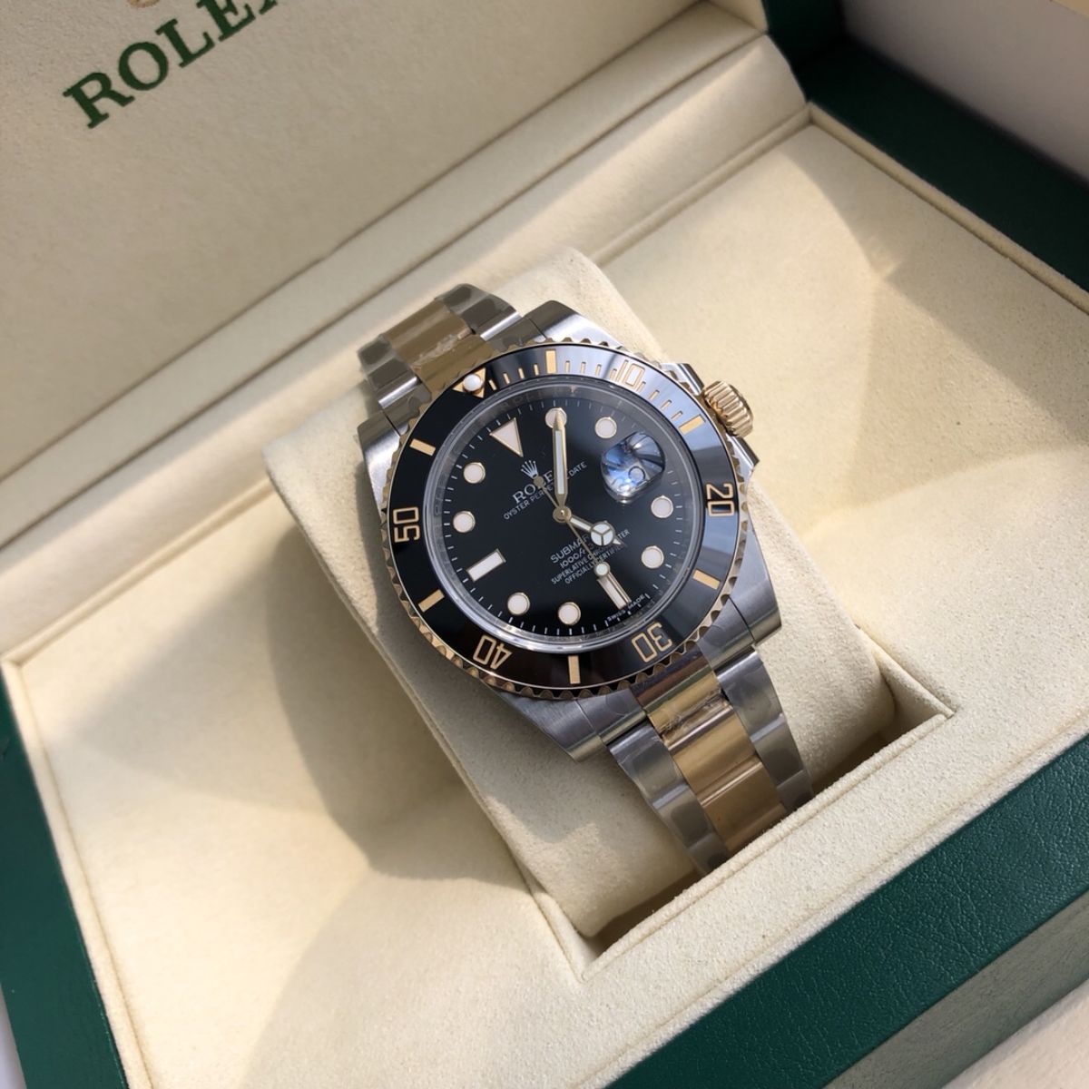 [Super Clone] Regency Diver Date 41 mm Timeless Black ceramic Bezel Bright black Dial 126613LN 2711
