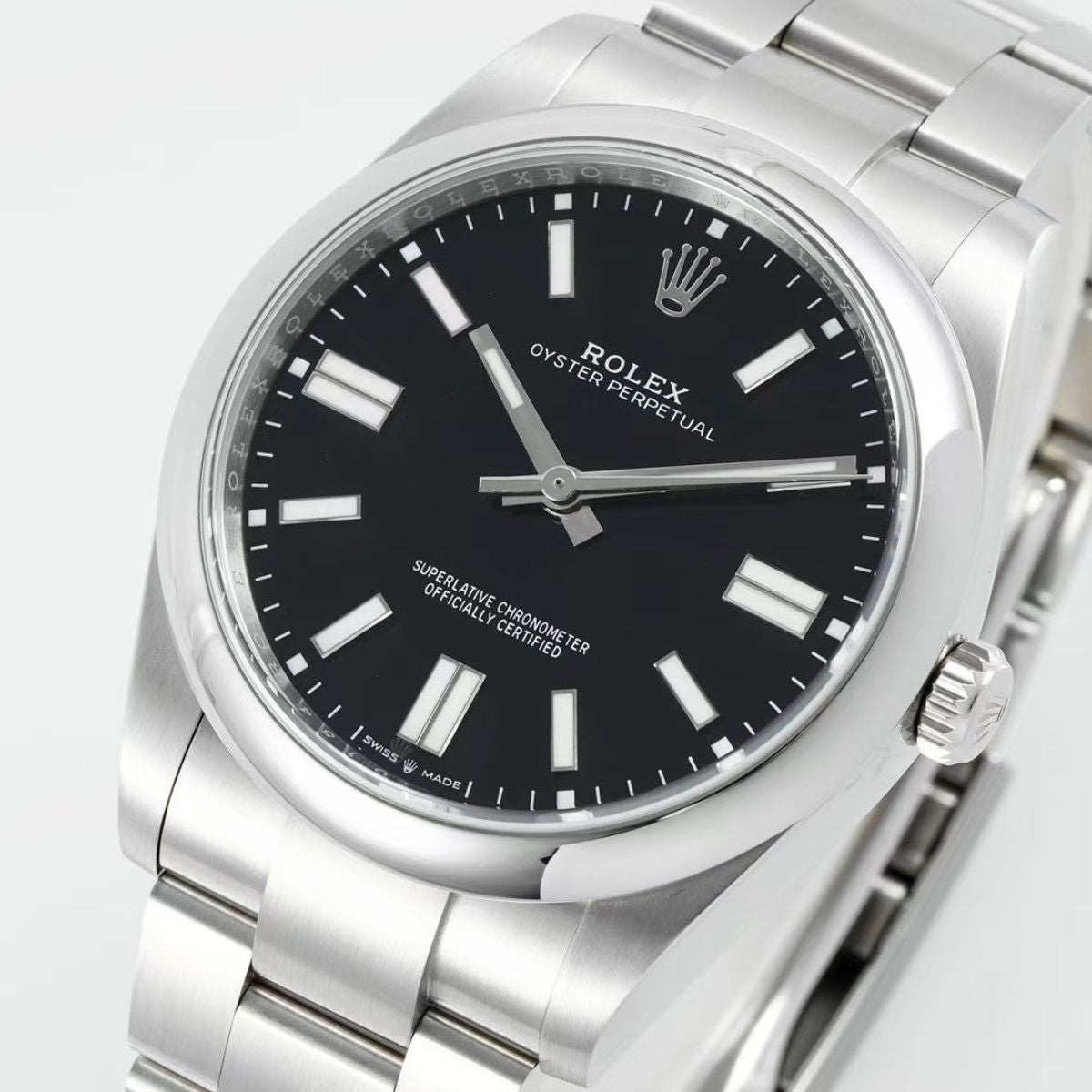 [Super Clone] Regency Timeless Perpetual 36 mm Timeless Trapeze Bezel Black Dial 126000 2187