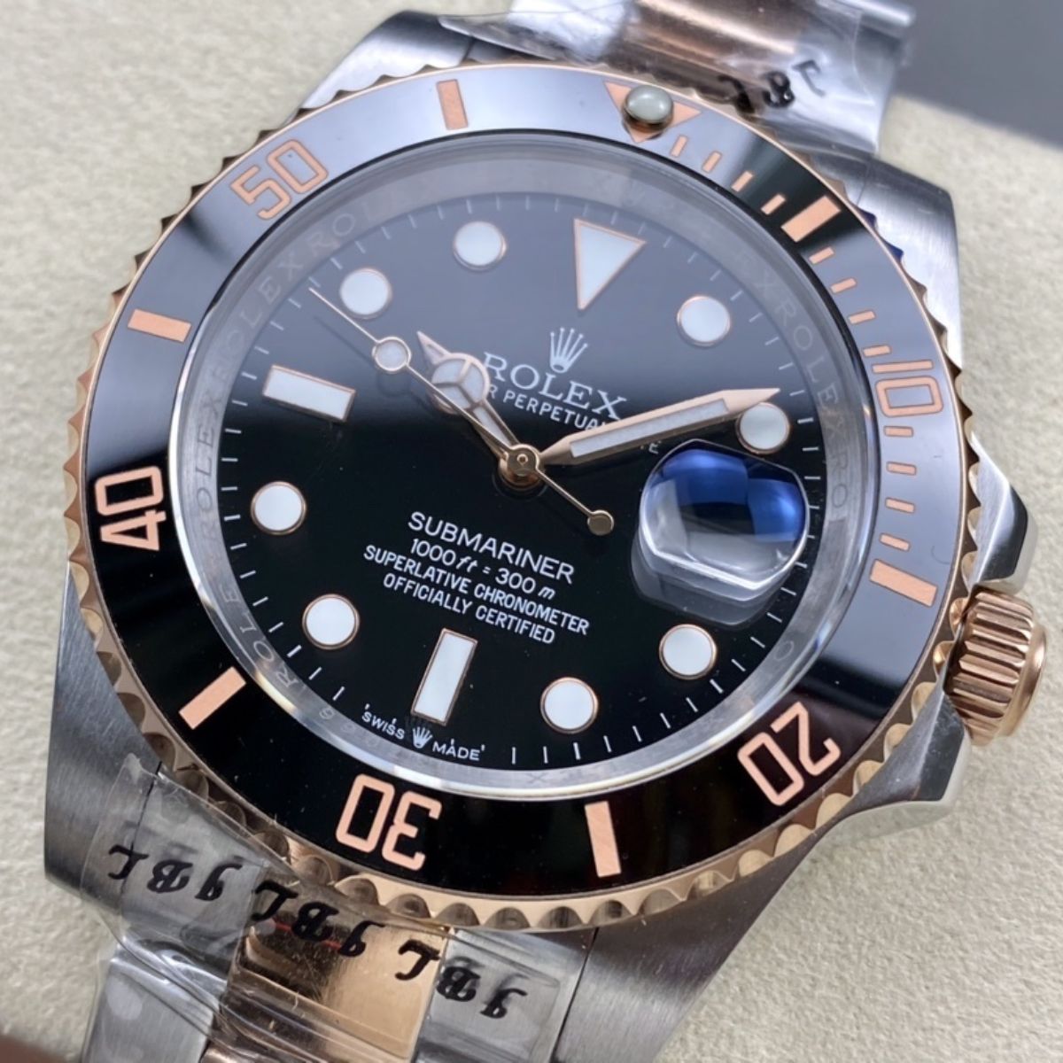 Regency Diver Date 41 mm Timeless Black ceramic Bezel Bright black Dial 5372