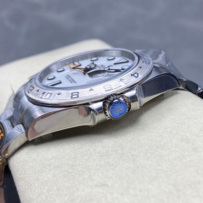 [Super Clone] Regency Adventurer II 42 mm Timeless Silver Bezel White Dial 226570 7512