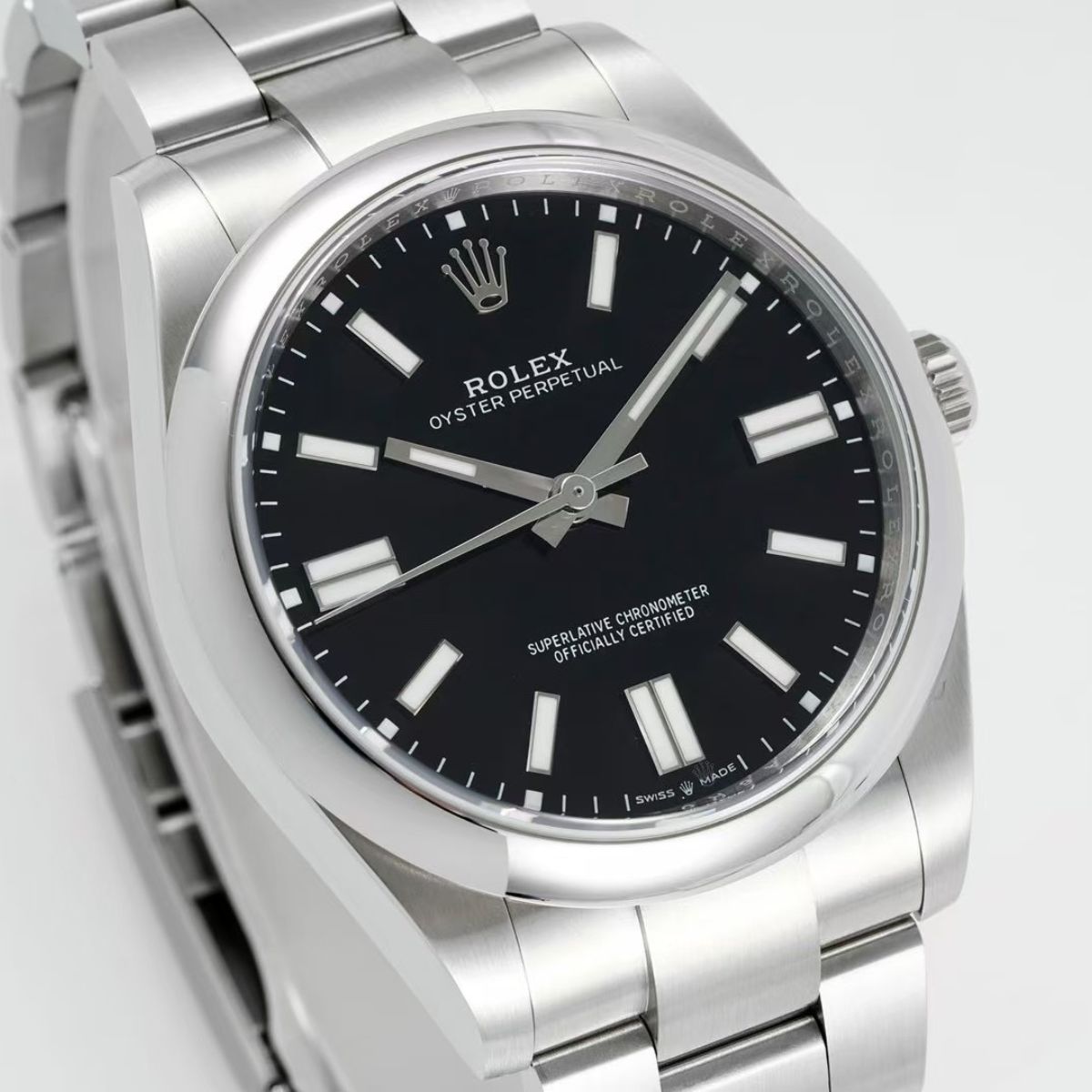 [Super Clone] Regency Timeless Perpetual 36 mm Timeless Trapeze Bezel Black Dial 126000 2187