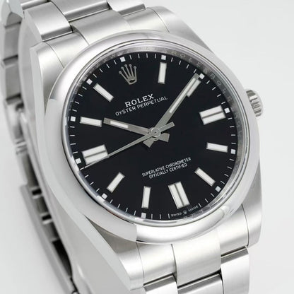 Regency Timeless Perpetual 36 mm Timeless Trapeze Bezel Black Dial 126000 1076