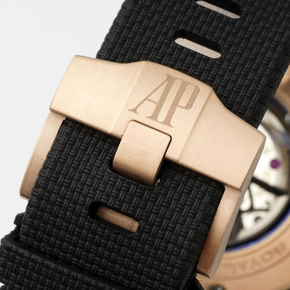 Prestige Atelier Coastal Sport Chronograph 44mm Grey Dial Rose Gold Black Ceramic 5187