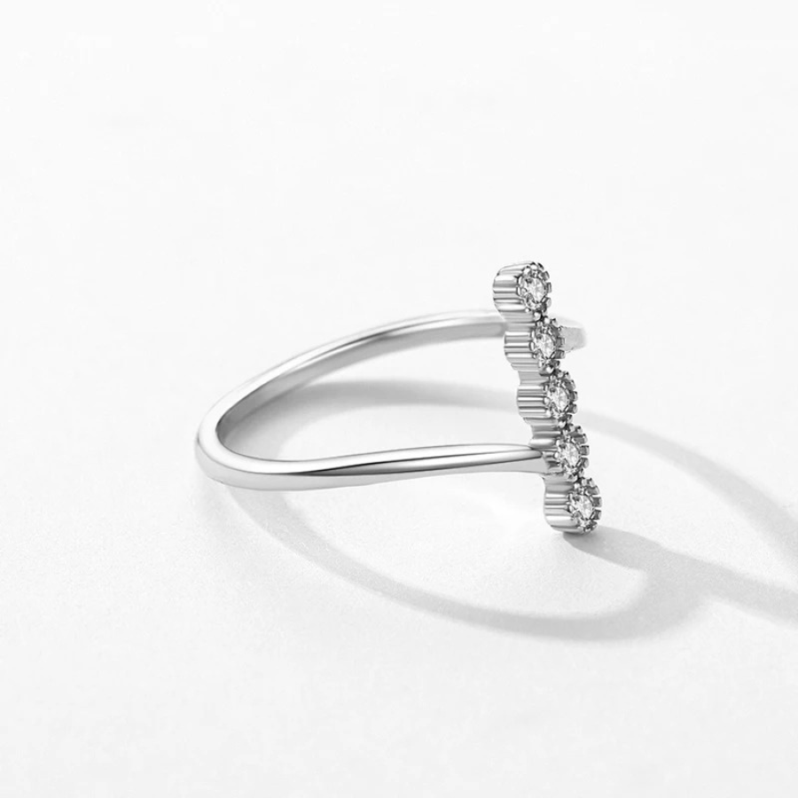 Simple Fashion Silver Ring – 925 Sterling Silver