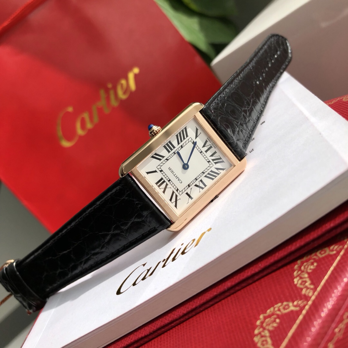 Parisian Rectangular Essential watch 33 x 27 mm 5811