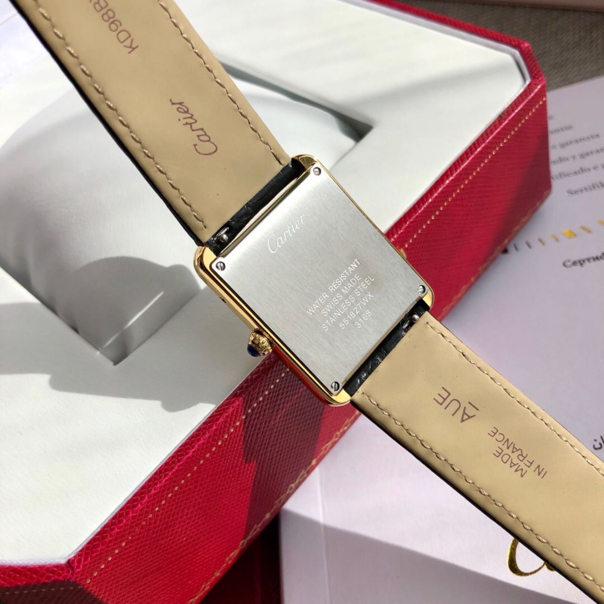 Parisian Rectangular Essential watch 33 x 27 mm 4342