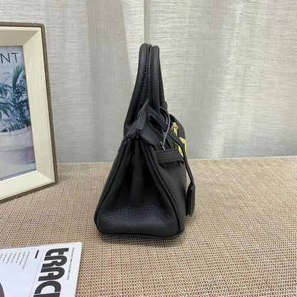 Birkin Mini Epsom Gold Hardware Handbag Black 20Cm Birkin Bag