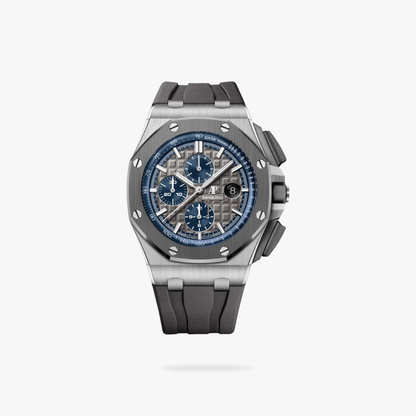 Prestige Atelier Coastal Sport Chronograph 44mm Grey Blue Dial Steel 5645