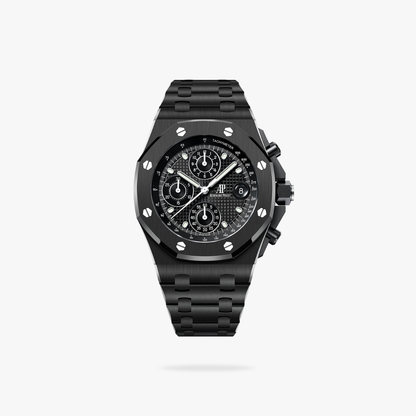 Prestige Atelier Coastal Sport Chronograph 42mm Black Dial Black Ceramic 9679
