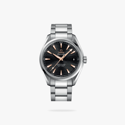 Celestial Aqua Sport 150M 41mm Steel On Steel Black Dial 8195