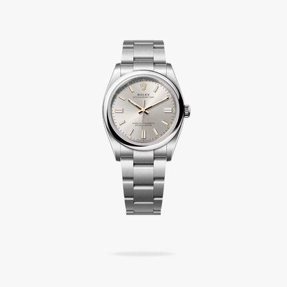 Regency Timeless Perpetual 36 mm Timeless Trapeze Bezel Silver Dial 126000 2551