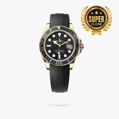 [Super Clone] Regency Marine Master 42 mm Rubber Black Ceramic Bezel Black Dial 226658 6653