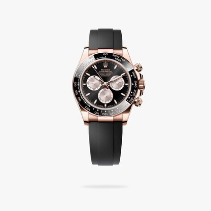 Regency Racing Chronograph 40 mm Rubber Ceramic Bezel Bright black and Sundust Dial 126515LN 9740