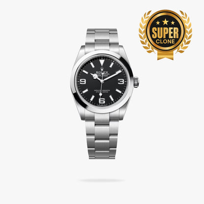 [Super Clone] Regency Adventurer 40 mm Timeless Smooth Bezel Black Dial 224270 6350