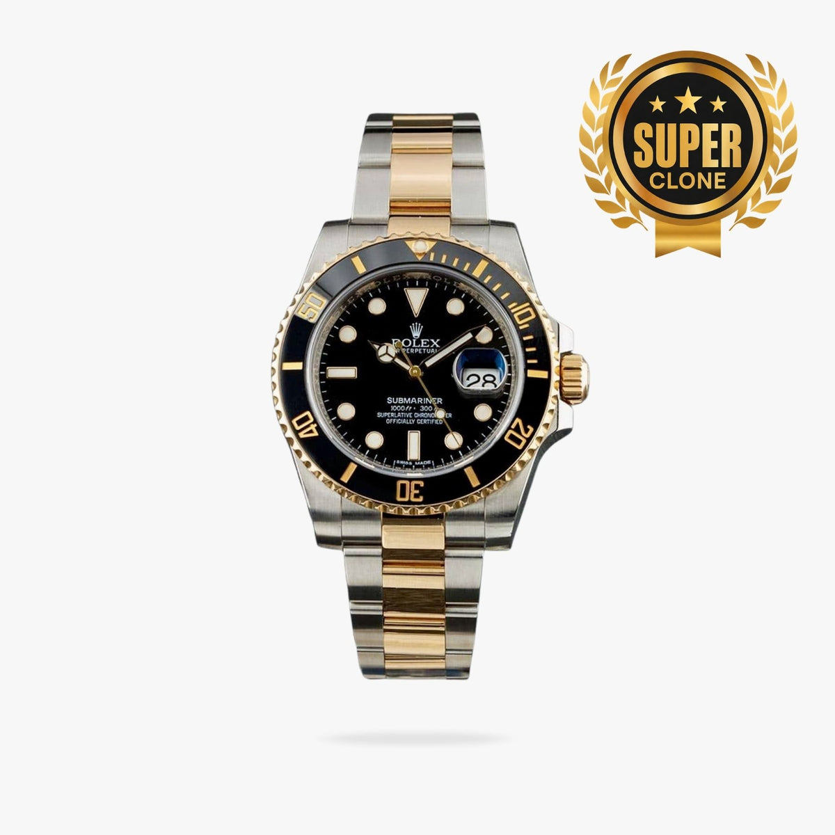 [Super Clone] Regency Diver Date 41 mm Timeless Black ceramic Bezel Bright black Dial 2929